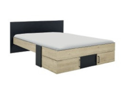 SWIVEL - Lit gain de place pour couchage 140x190
