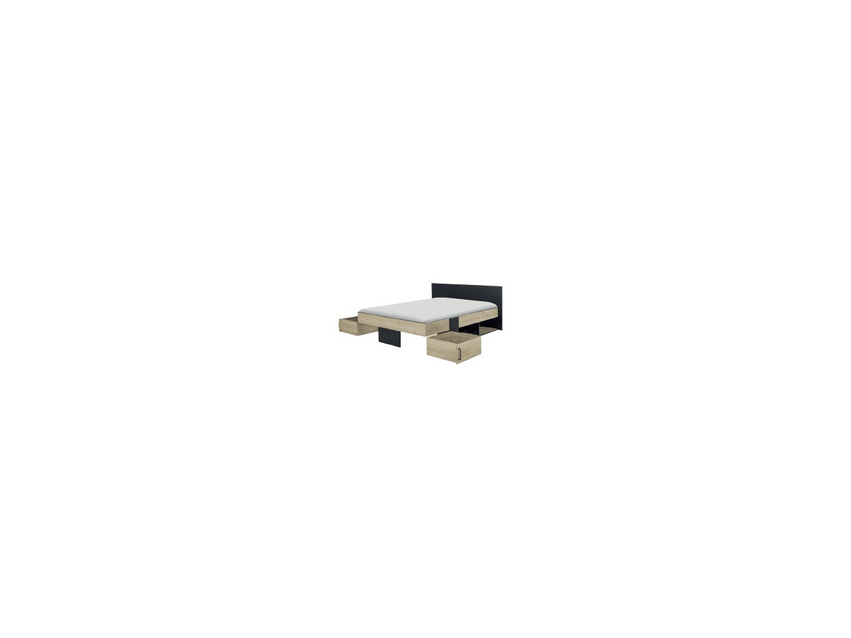 SWIVEL - Lit gain de place pour couchage 140x190