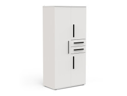 VERSATIL - Armoire 3 portes 2 tiroirs