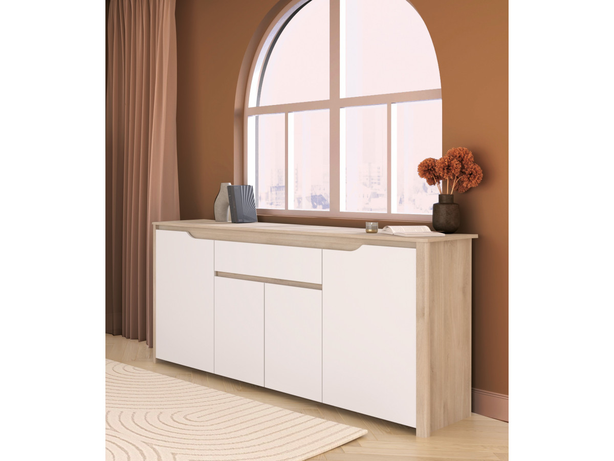 WENDY - Enfilade 4 portes 1 tiroir