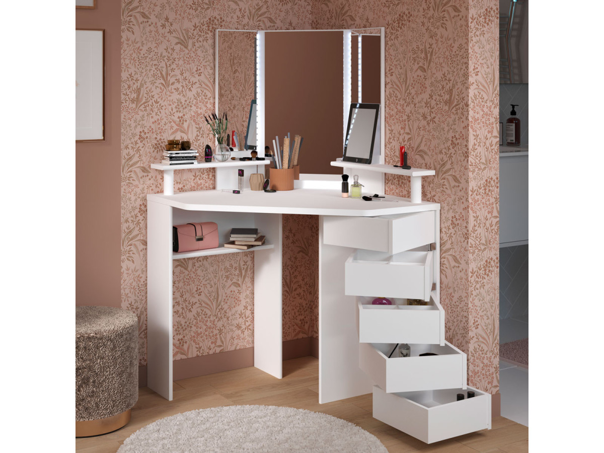 SWEET / VOLAGE - Coiffeuse 3 miroirs