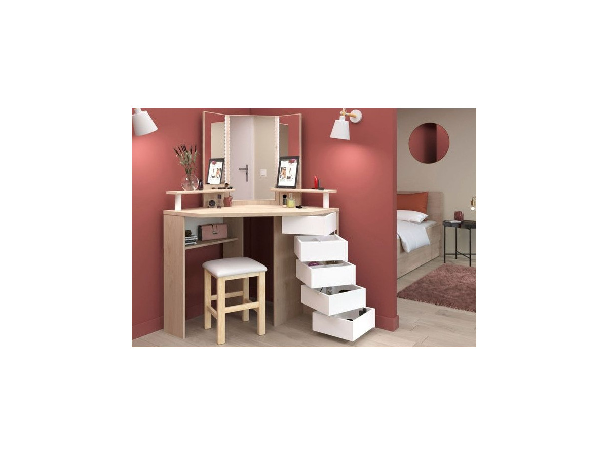 SWEET / VOLAGE - Coiffeuse 3 miroirs