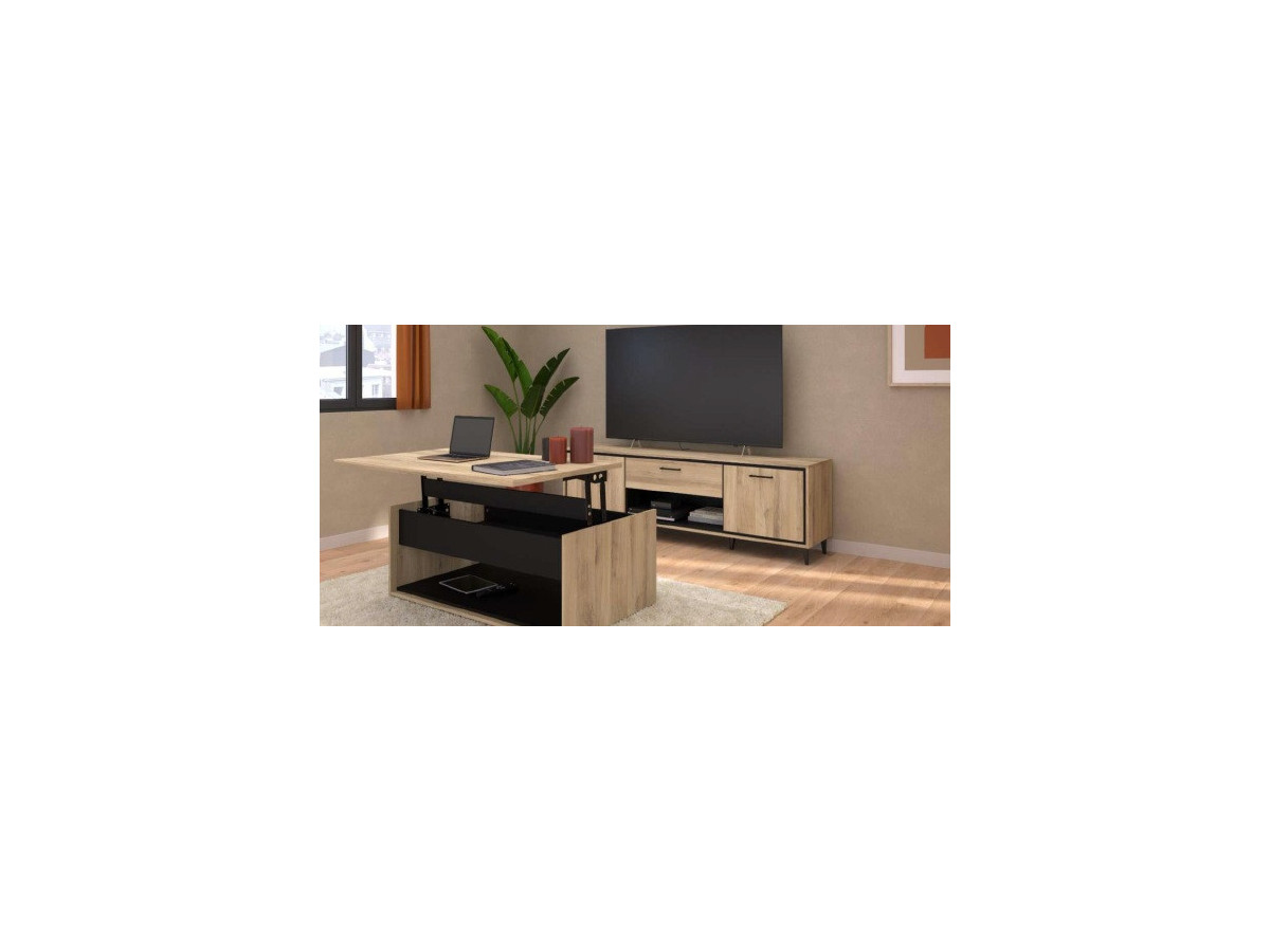 OSTARA - Table basse relevable