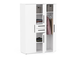 VERSATIL - Armoire 4 portes 2 tiroirs