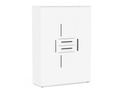 VERSATIL - Armoire 4 portes 2 tiroirs
