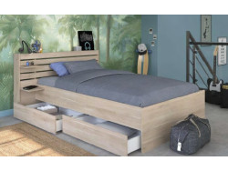 ESCALE - Lit pour couchage 140 cm