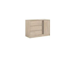 ESCALE - Commode 3 tiroirs 1 porte