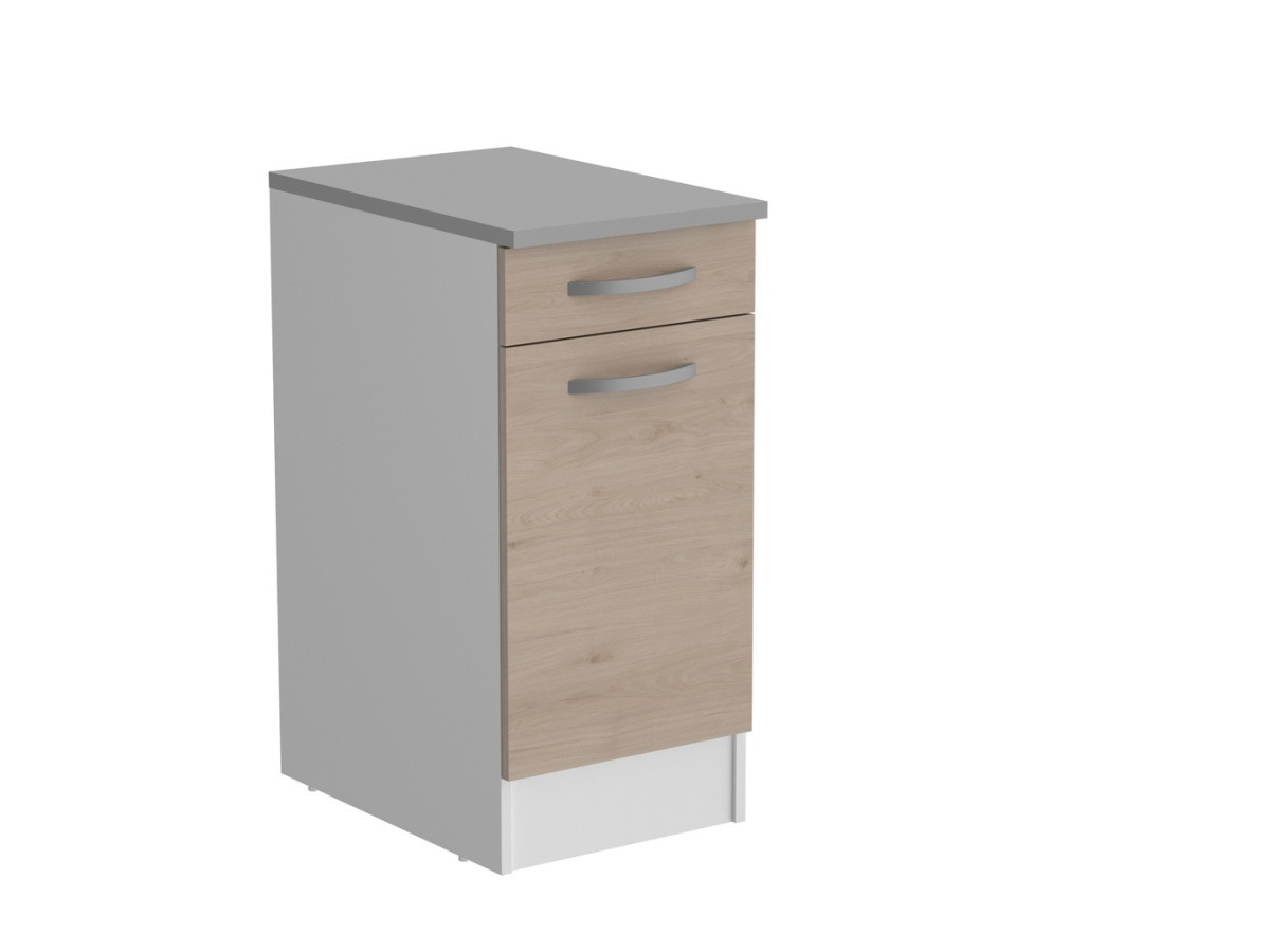 EKO - Meuble bas 1 porte 1 tiroir