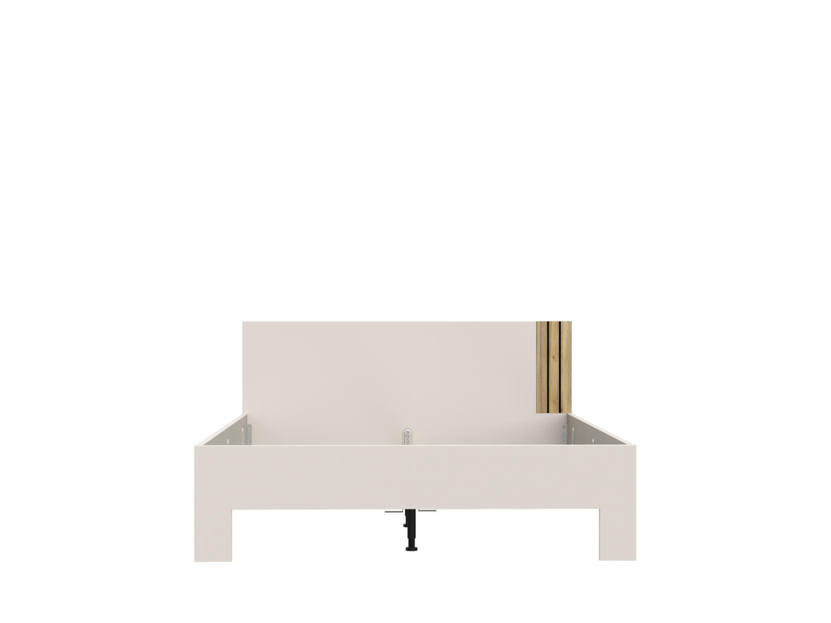 WAIKATO - Lit pour couchage 160x200 cm (sans matelas ni sommier) imitation sable