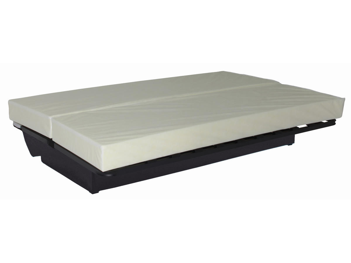 DOROTHEE - Banquette Clic-clac gris uni