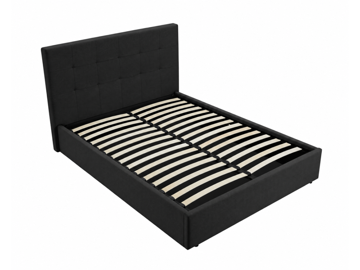 VERONE - Lit coffre pour couchage 140x190 avec sommier