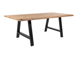 VALLANDRY - Table de séjour 220 cm pieds A