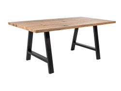 MERIBEL - Table de séjour 180 cm pieds A