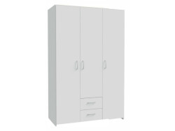 ECONOBOX - Armoire 3 portes 2 tiroirs