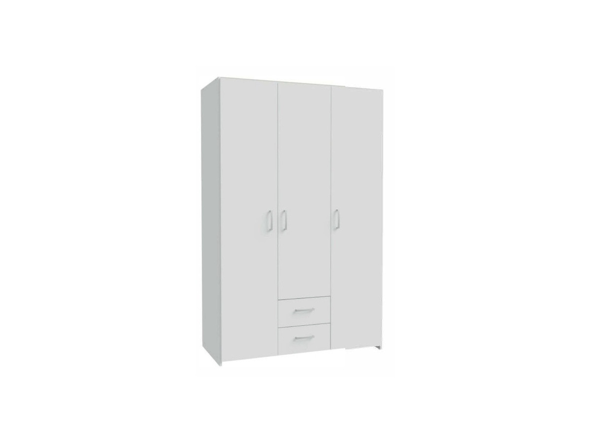 ECONOBOX  - Armoire 3 portes 2 tiroirs