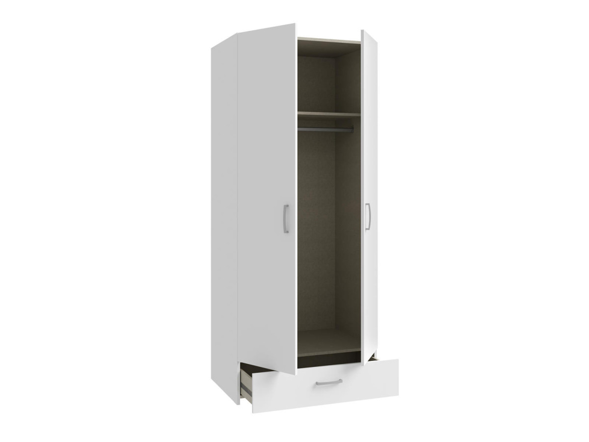 ECONOBOX  - Armoire 2 portes 1 tiroir