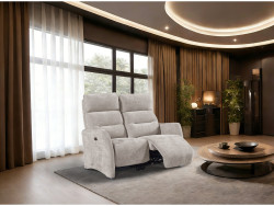 SOLENE - Canapé relaxation 2 places relaxation