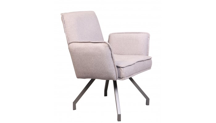 REGINA - Fauteuil de séjour gris