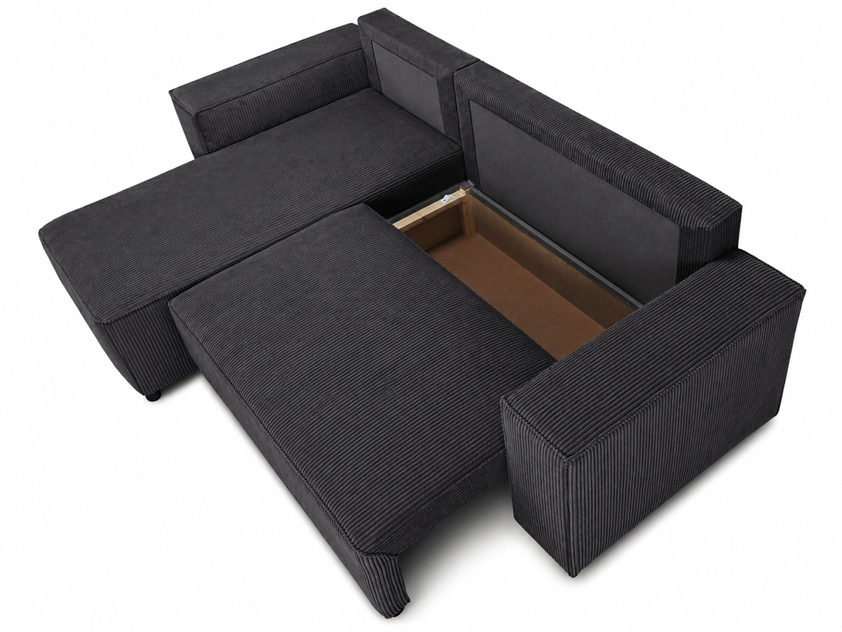 DONA SALON - Canapé d'angle convertible