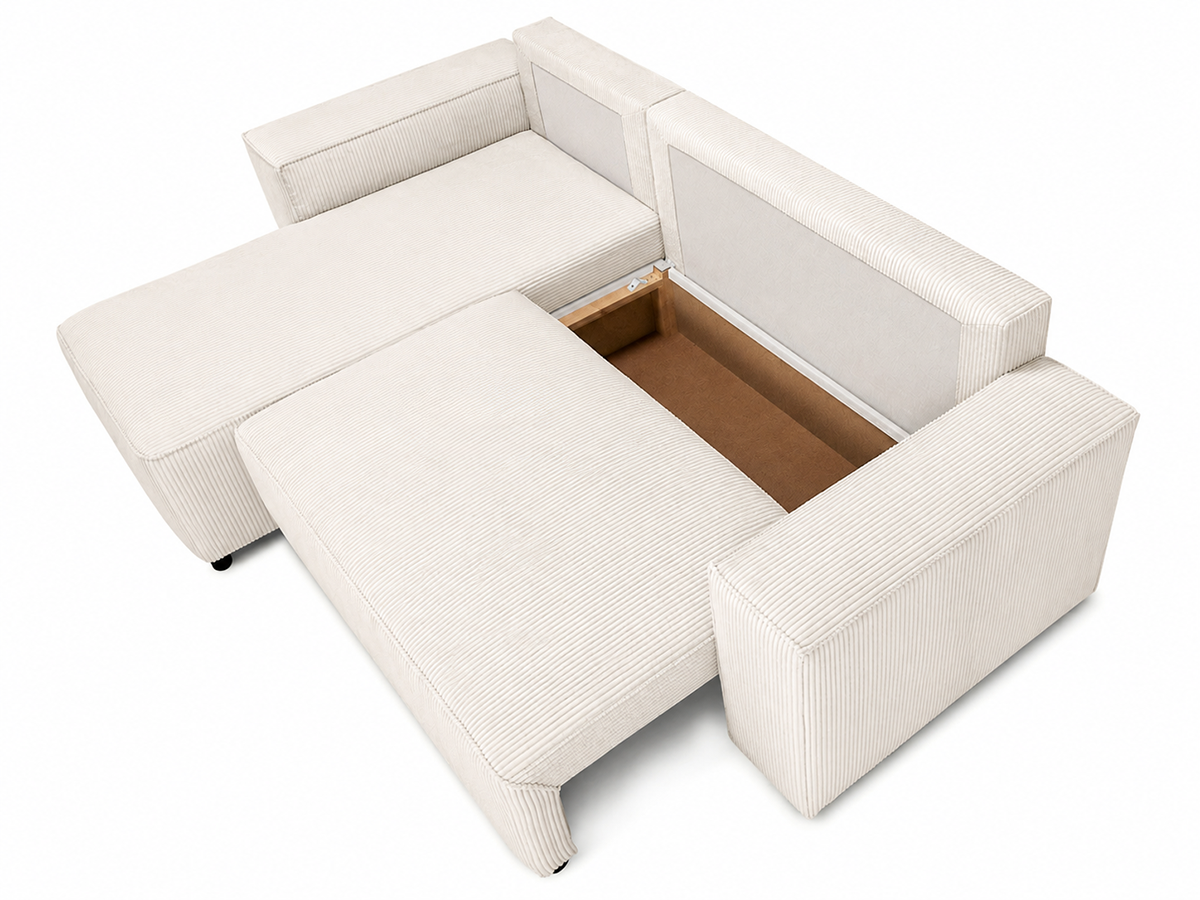 DONA SALON - Canapé d'angle convertible