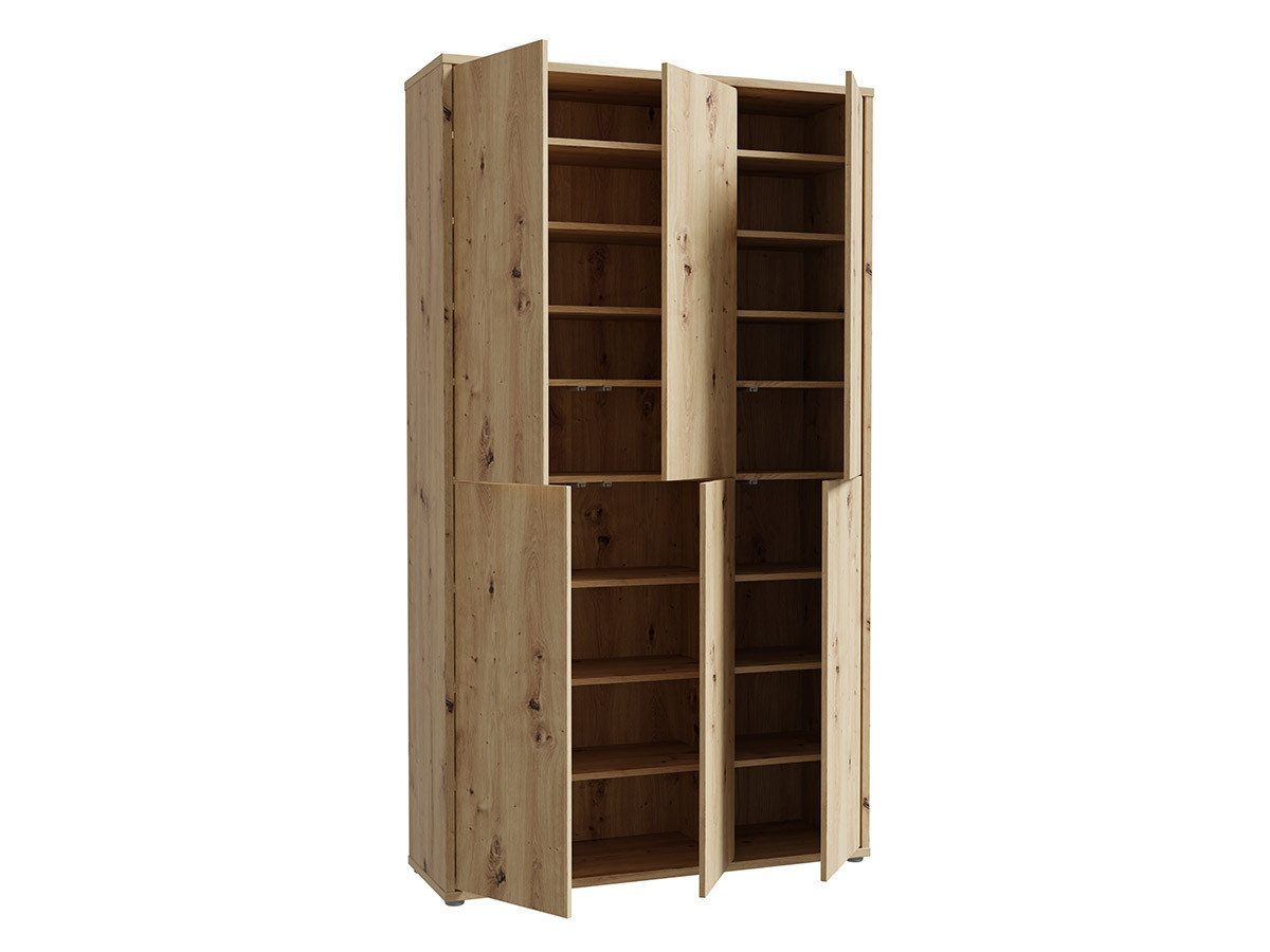 ALICE SPRINGS - Armoire à chaussures 6 portes 
