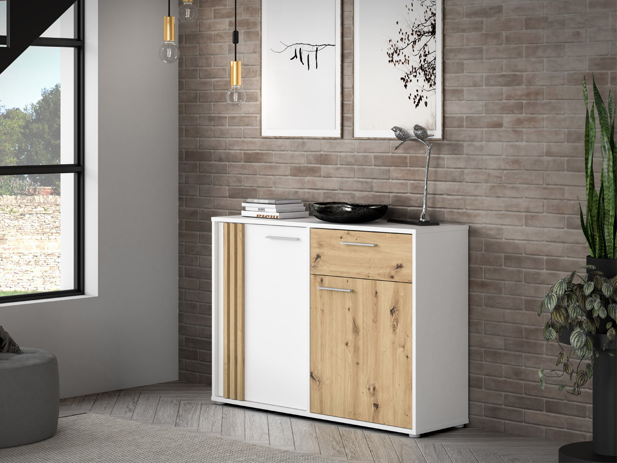CARDIGAN - Meuble bas 2 portes 1 tiroir 