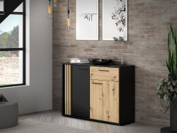 CARDIGAN - Meuble bas 2 portes 1 tiroir