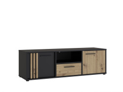 CARDIGAN - Meuble TV-Hifi 2 portes 1 tiroir 1 niche