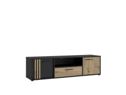 CARDIGAN - Meuble TV-Hifi 2 portes 1 tiroir 1 niche