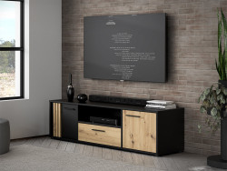 CARDIGAN - Meuble TV-Hifi 2 portes 1 tiroir 1 niche