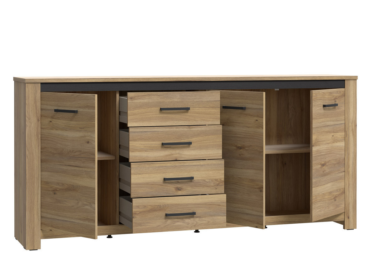 SAN CAYETANO - Buffet 3 portes 4 tiroirs 
