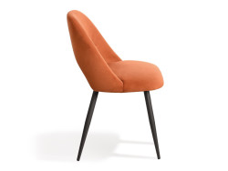 AIMABLE - Chaise de séjour orange