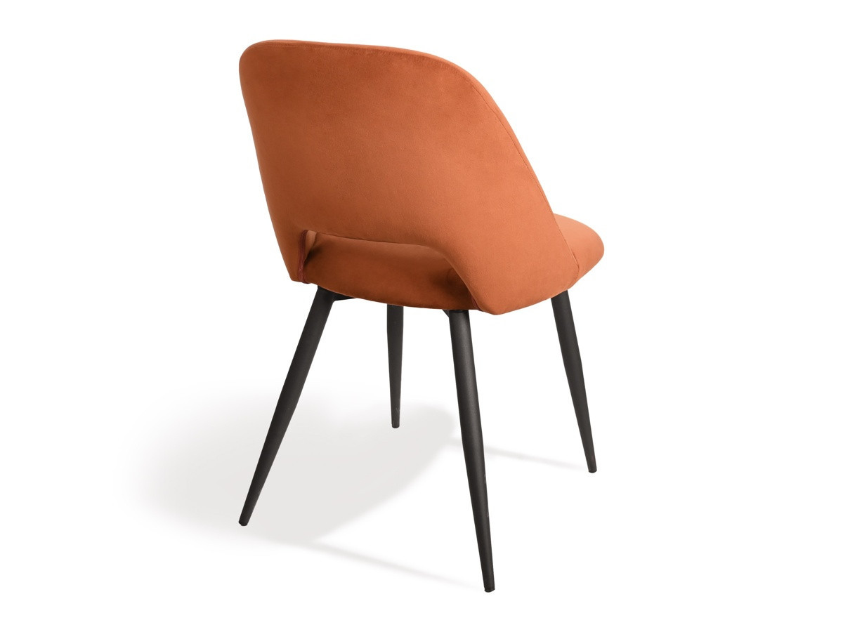 AIMABLE - Chaise de séjour orange