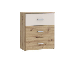 TANAIA - Commode 3 tiroirs
