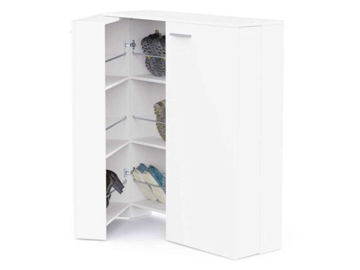 CUBE - Meuble à chaussures 2 portes 