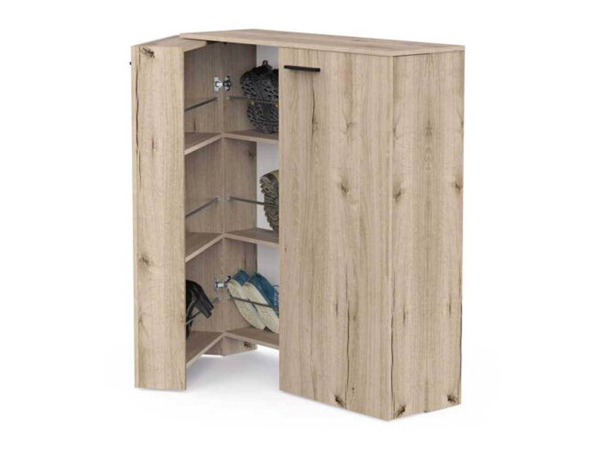 CUBE - Meuble à chaussures 2 portes 