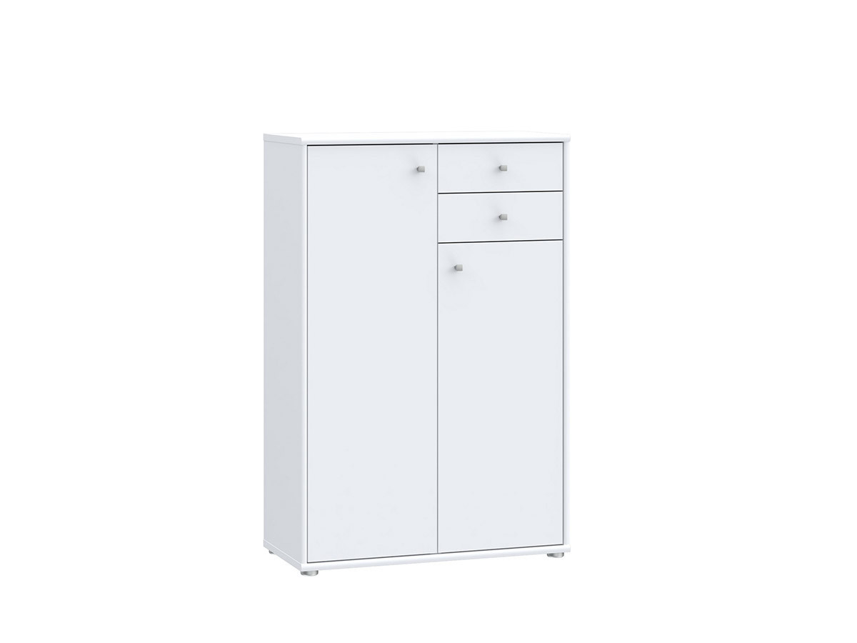 TEMPRA - Meuble d'appoint 2 portes 2 tiroirs