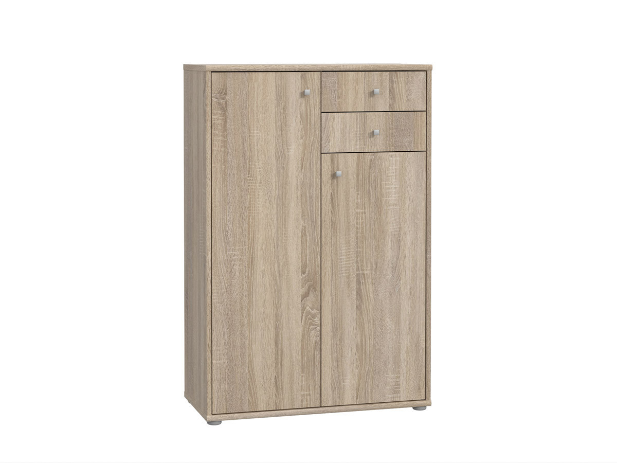 TEMPRA - Meuble d'appoint 2 portes 2 tiroirs