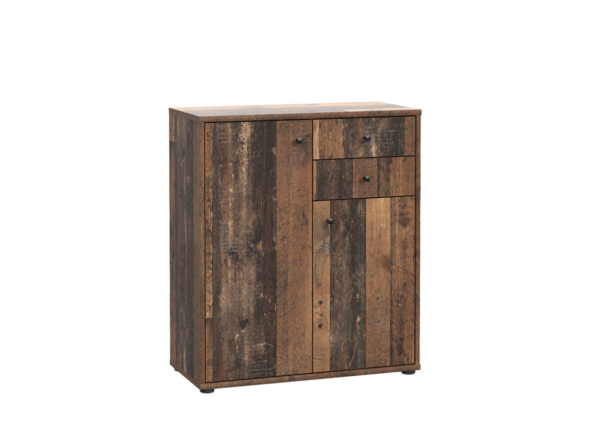 TEMPRA - Meuble d'appoint 2 portes 2 tiroirs