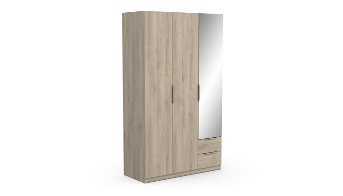 BOSTER - Armoire 3 portes 2 tiroirs 1...