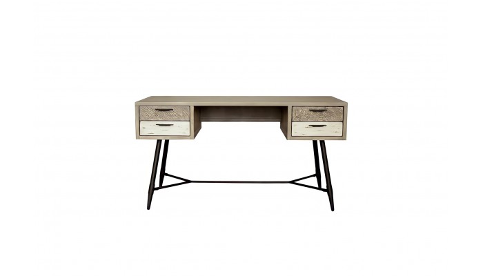 HECTOR - Bureau 4 tiroirs