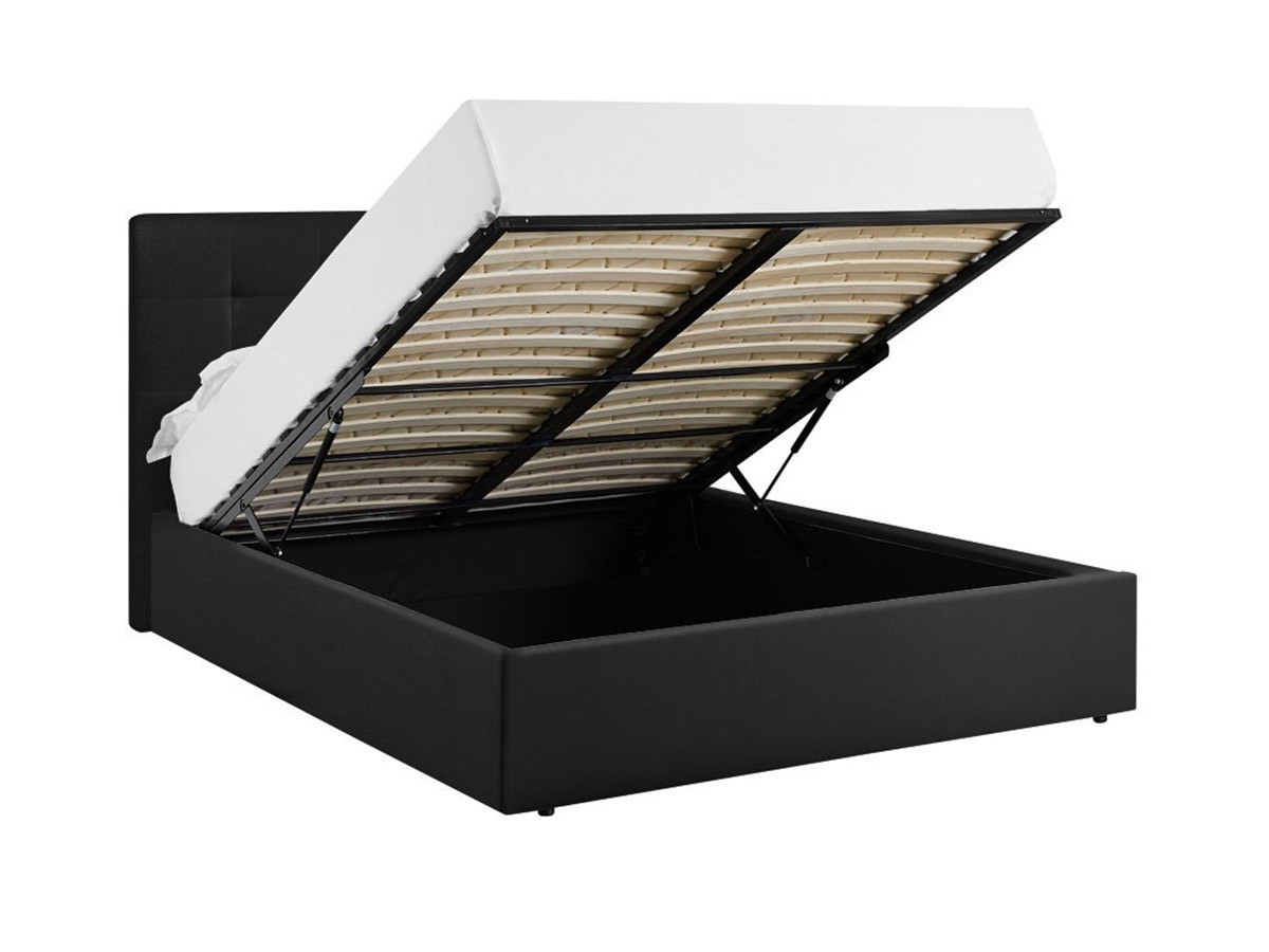 VERONE - Lit coffre pour couchage 160x200 avec sommier