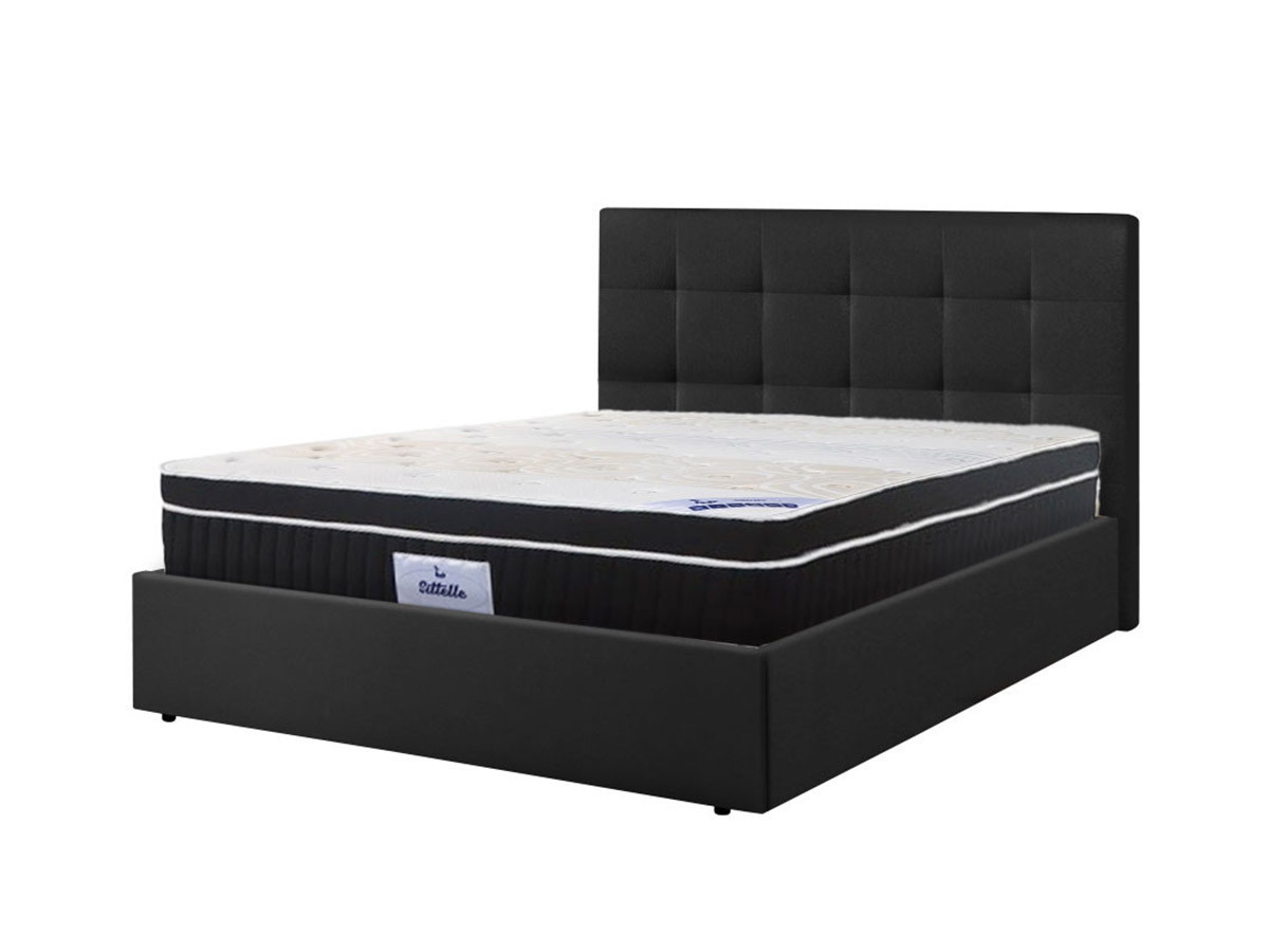 VERONE - Lit coffre pour couchage 160x200 avec sommier