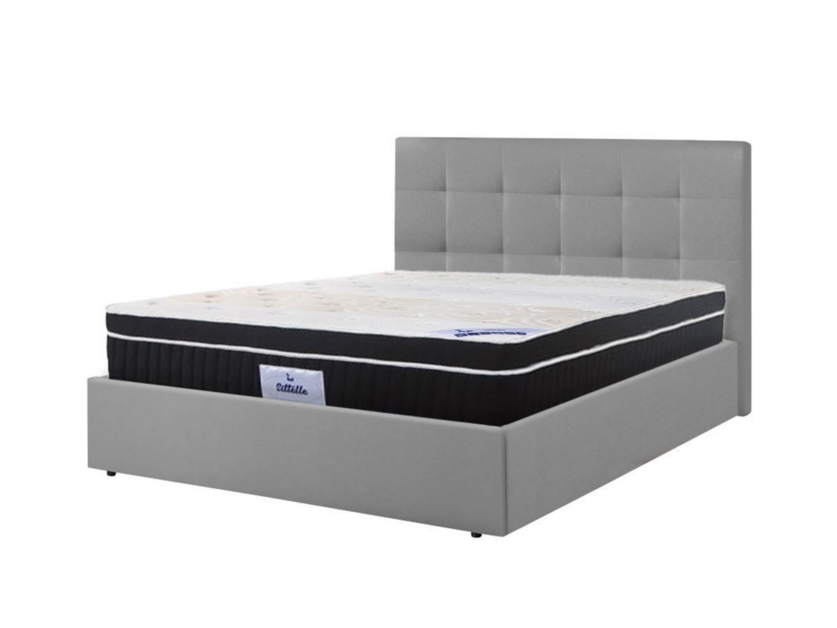 VERONE - Lit coffre pour couchage 160x200 avec sommier
