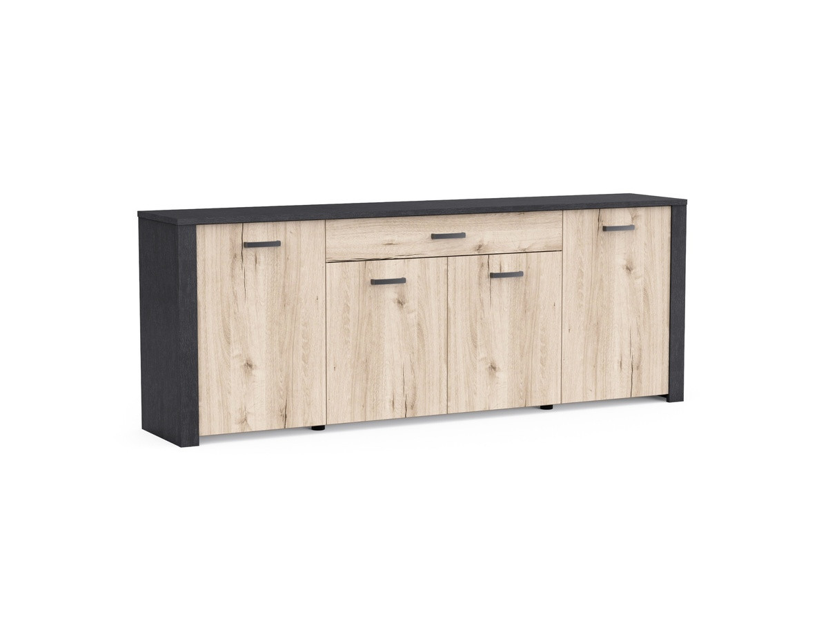 AUBRAC - Enfilade 4 portes 1 tiroir 