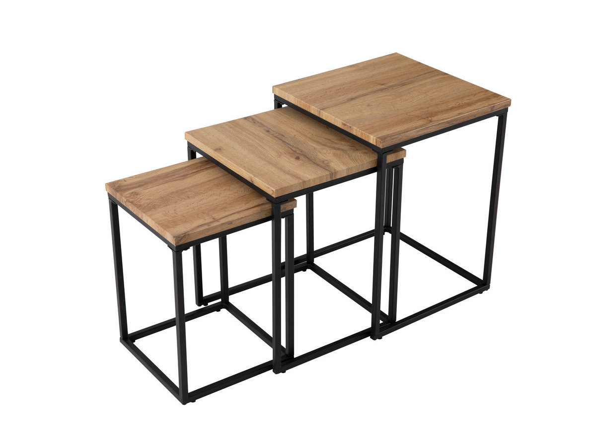 FACTORY - Tables gigognes (le lot de 3 tables) 