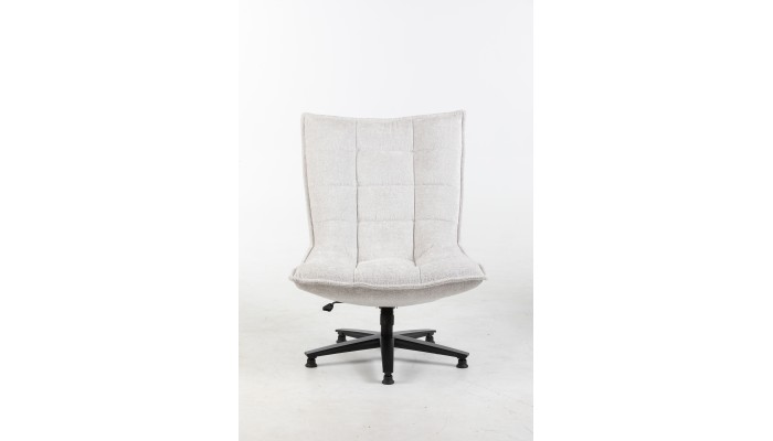 NAGOYA - Fauteuil pivotant blanc