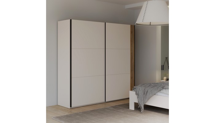 WAVE - Armoire 2 portes coulissantes