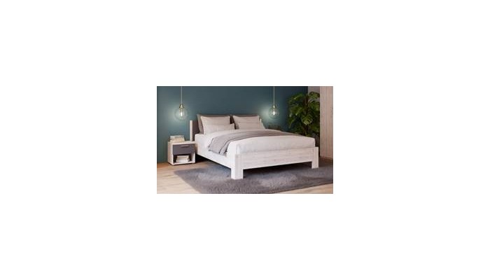 ADRIENNE - Lit pour couchage 160x200...