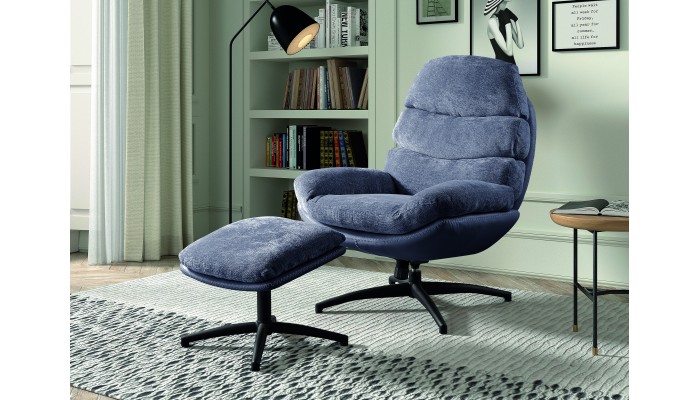 CATY - Fauteuil Pivotant fixe avec...